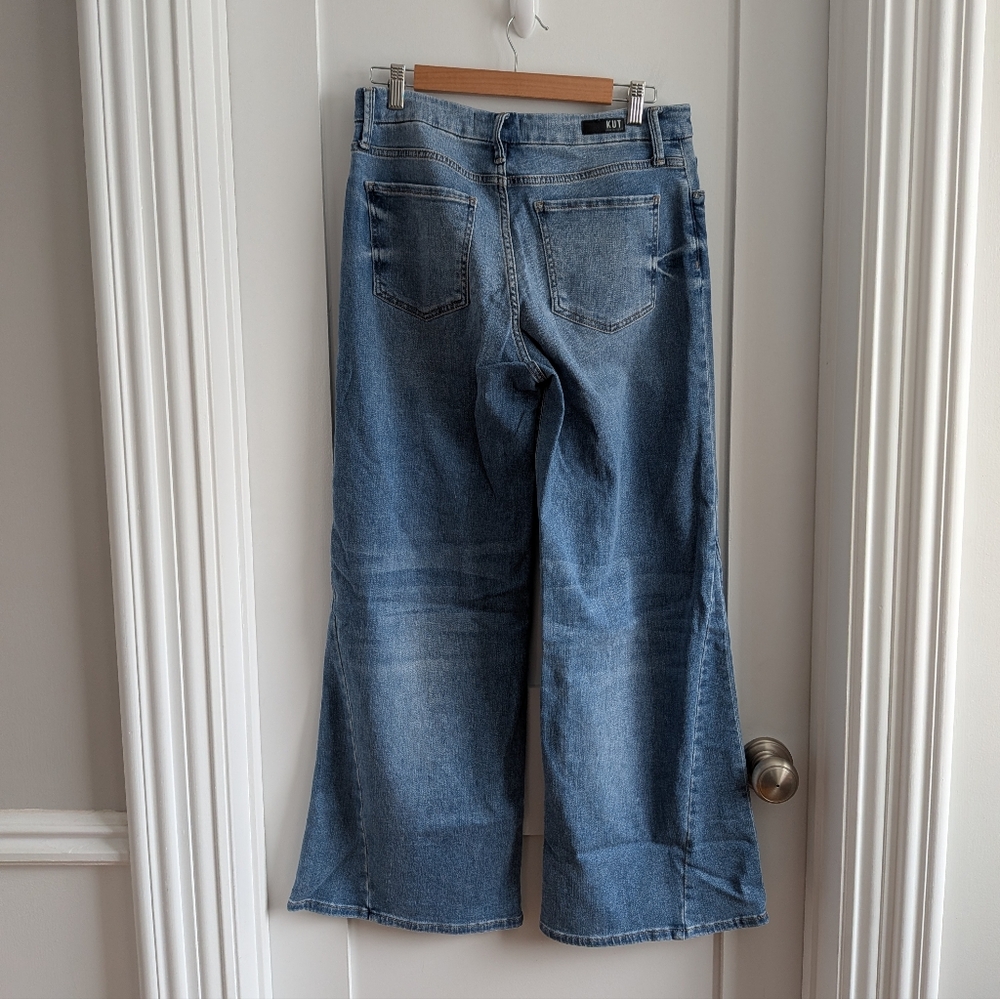 Kut From The Kloth Meg Fab Ab Wide Leg High Rise - Picture 5 of 8